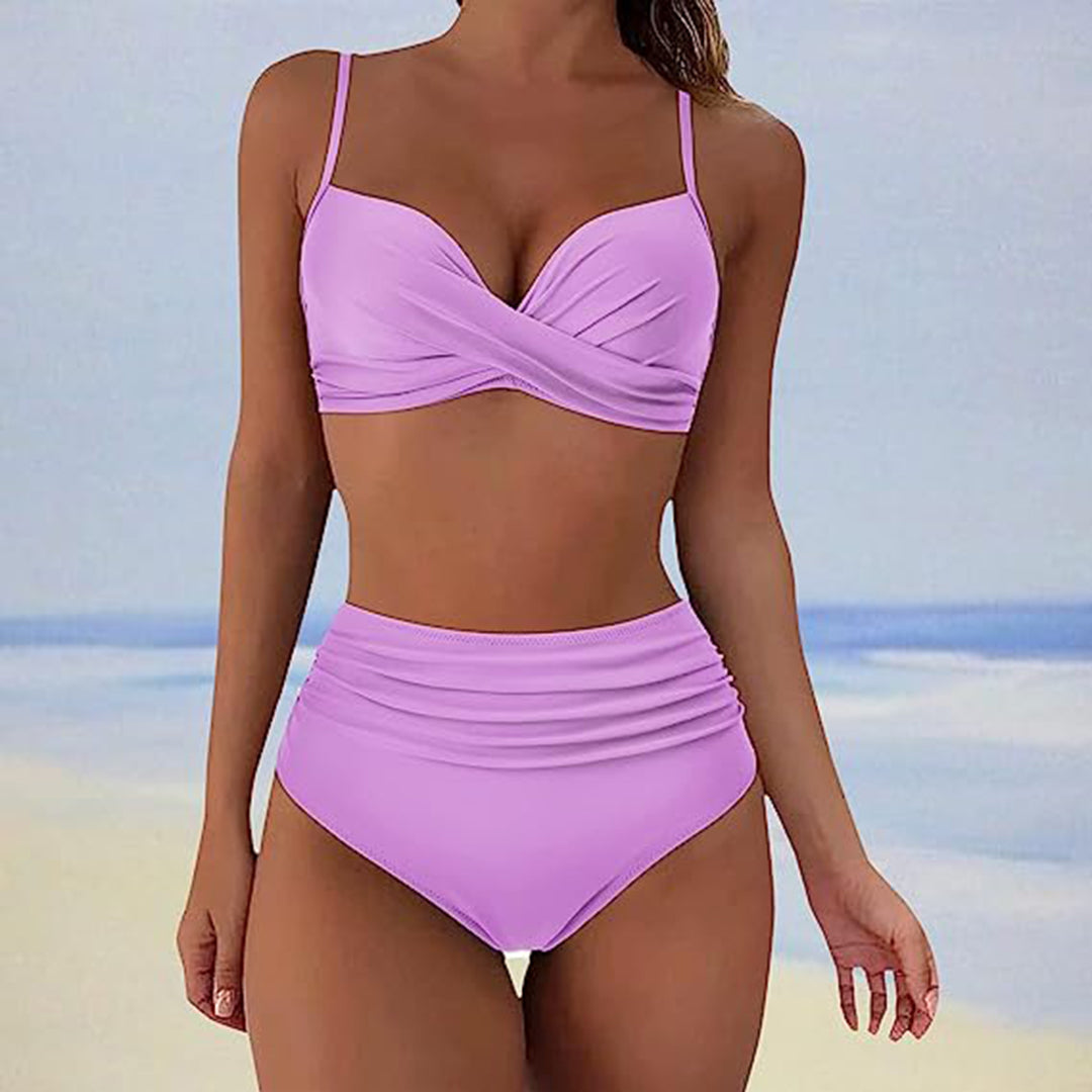 Curvisse© - Stijlvolle bikini met hoge taille
