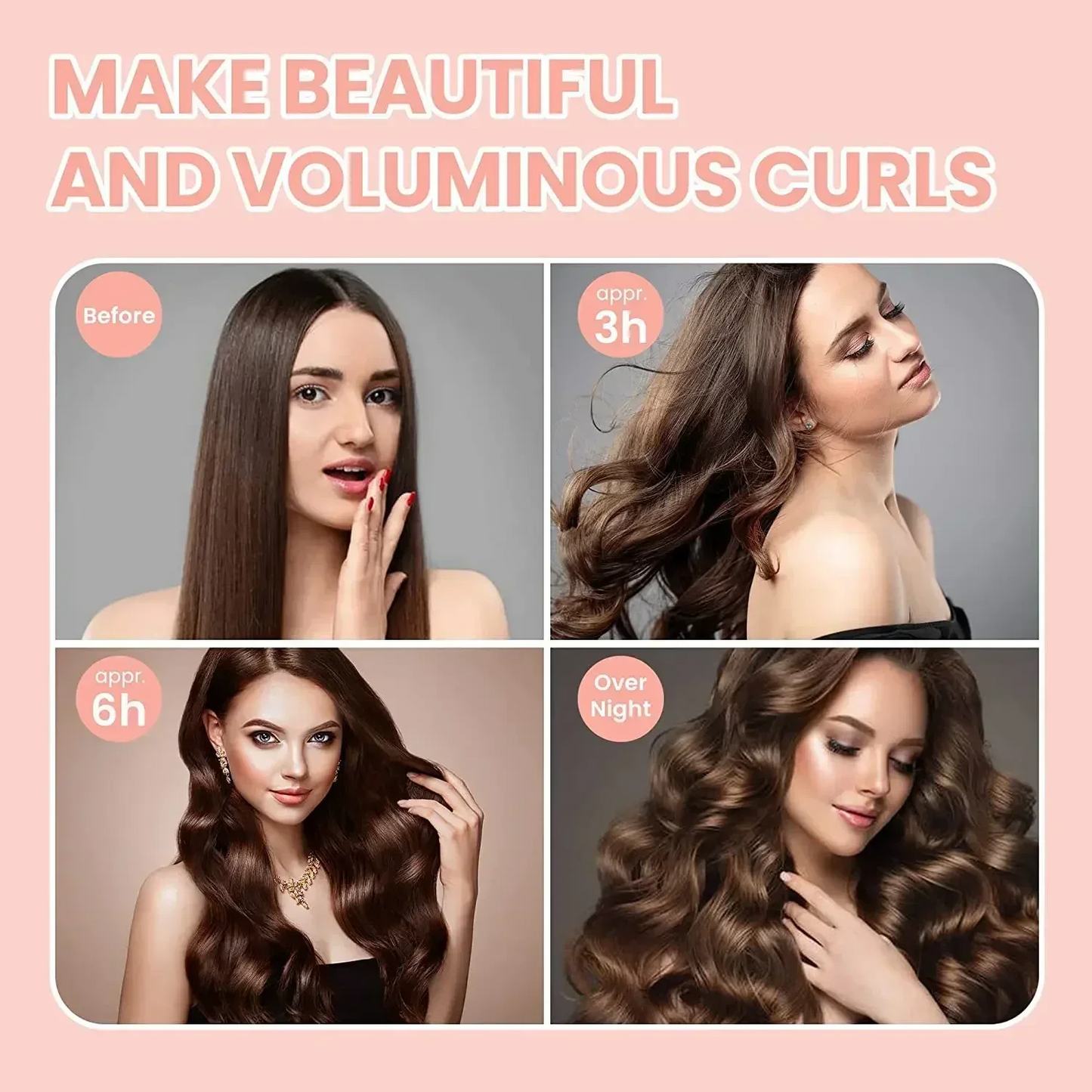 Heatless Curling Rods | Krulspelden zonder warmte