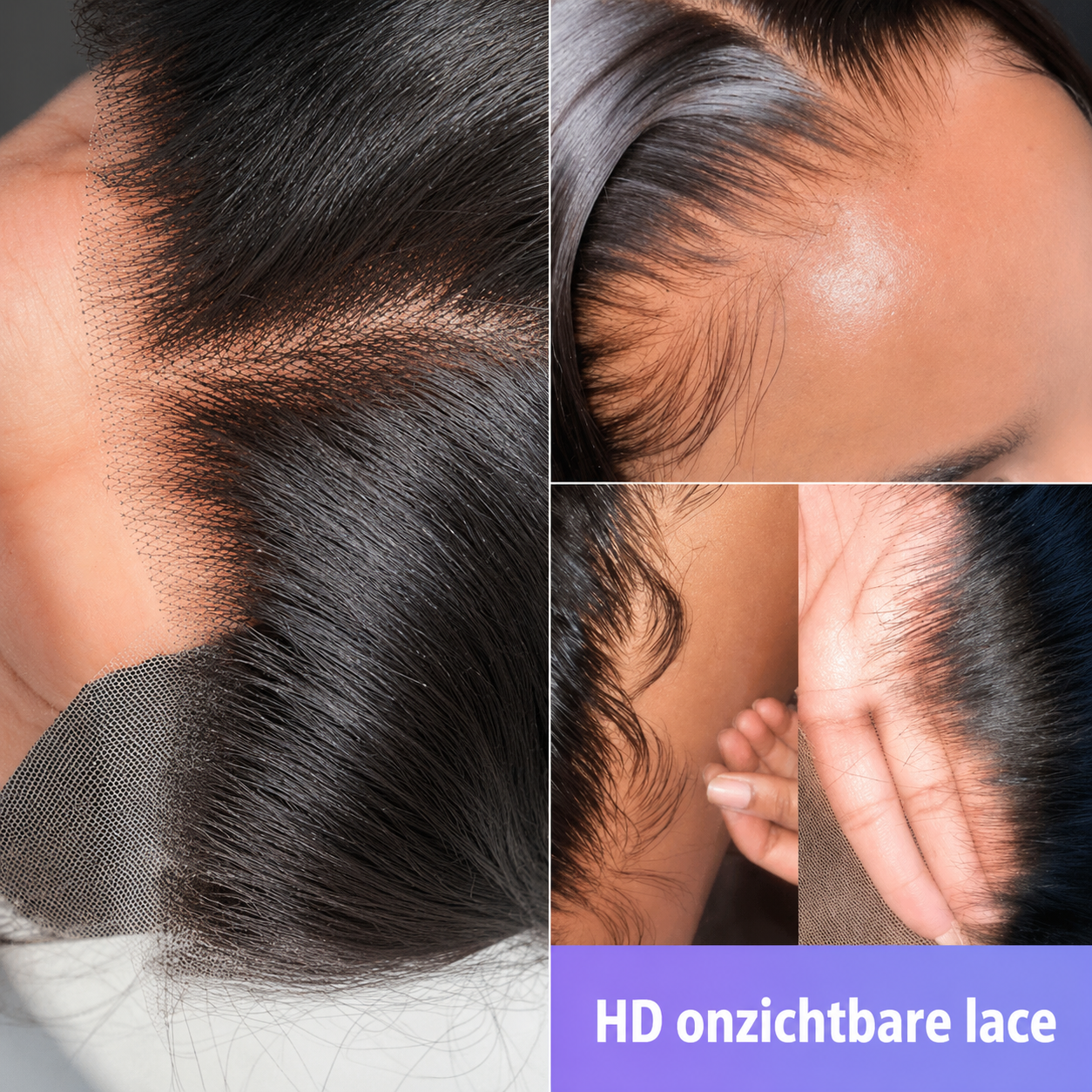 WIZVORA Glamour Lace Wig | HD Lace • Diepe Krullen van Organische Vezels