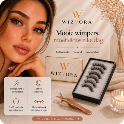 HiveGlow - Magnetische wimperset