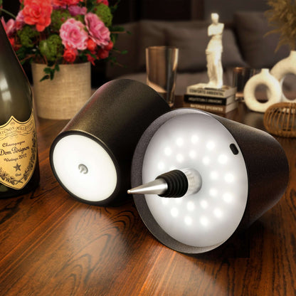 EcoGlow - Elegante LED-fleslamp voor duurzaam interieurdesign