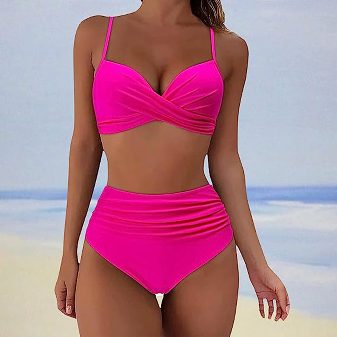 Curvisse© - Stijlvolle bikini met hoge taille