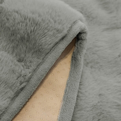 Gezellige Pluche Effen Kleur Antislip Bankhoes
